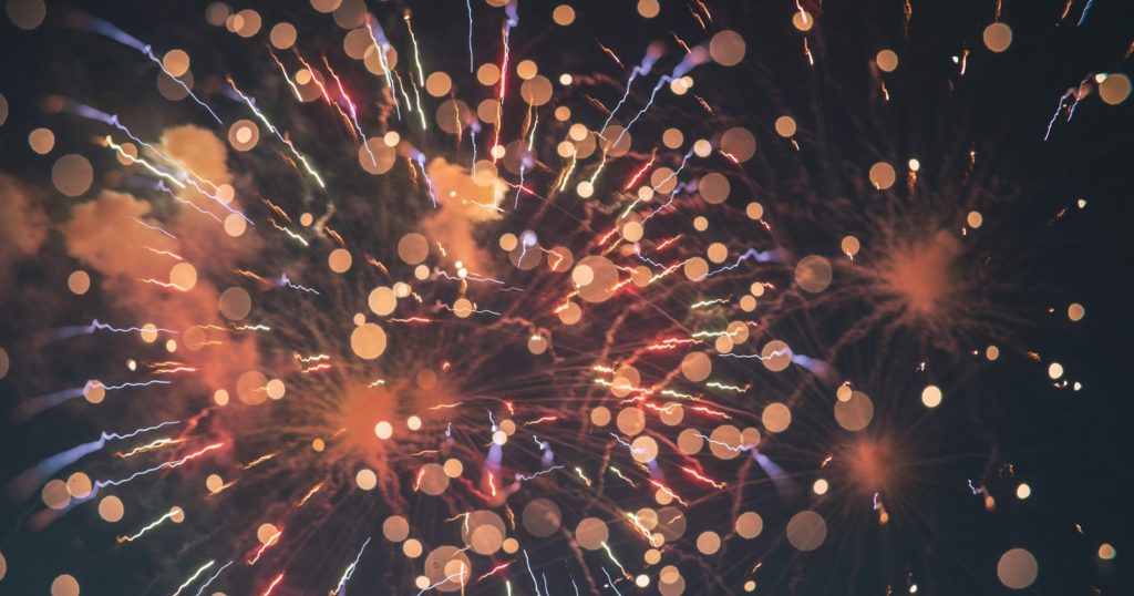 fireworks illustration
